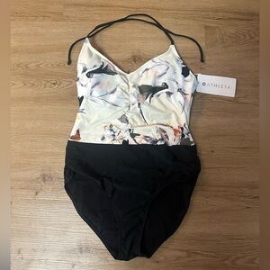 Athleta Polynesia one piece halter swimsuit NWT